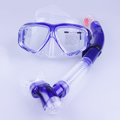 钢化玻璃 yobel 全干式浮潜面镜呼吸管