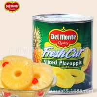菲律宾 菠萝片 菠萝片正品罐头扪糖水