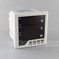AC 220 AC 0-5 电压电流表数功率表