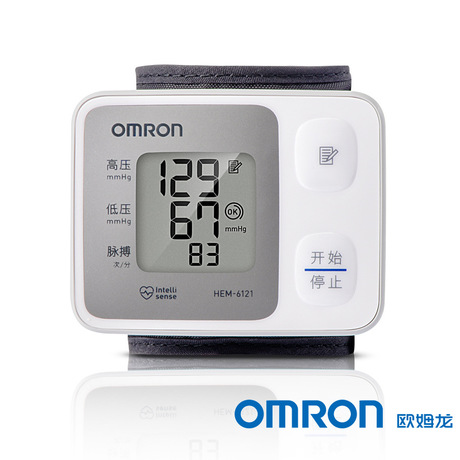 欧姆龙  血压计测量仪老人电子
