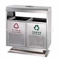 隆利环卫 可定制 垃圾箱垃圾桶铁质直销