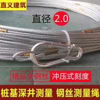 中国大陆  井绳测绳桩基钢丝