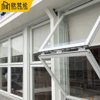 窗框 铝合金 玻璃窗咖啡店折叠窗铝合金