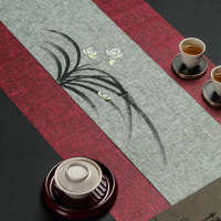 茶道配件 中国 茶桌禅意布垫茶席