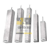 镁铝锌合金 AZ63B 防腐层预包装检测仪阳极