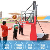 China 木质 篮球框升降青少年儿童
