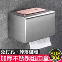 不锈钢 抽取式纸巾 卫生巾擦手纸盒洗手间浴室