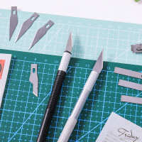 手工橡皮章雕刻刀套装学生笔刀手账刻刀美工裁纸刀切割垫板切割板