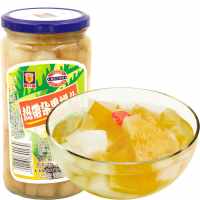 中国  罐头椰果黄桃杂果