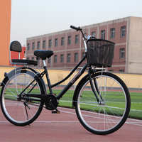 无尾车架 钢 自行车城市成人单车