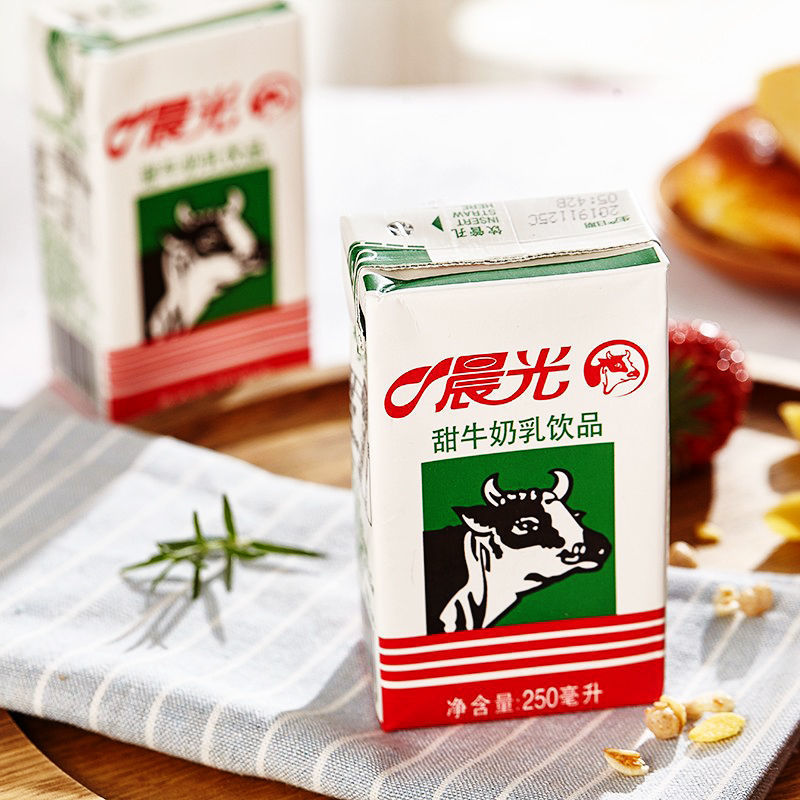 散装 中国大陆 牛奶全脂盒装鲜饮品