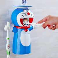   牙刷牙膏器懒人卡通