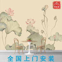 絲綢 中國大陸 裝飾畫凸客廳書房壁紙